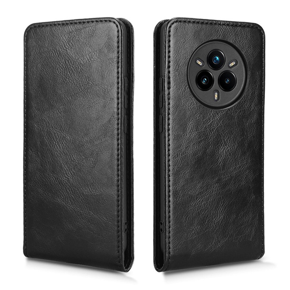 Θήκη με πτερύγιο για Realme 14 Pro+ 5G, Flip, μαύρη