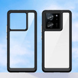 Θήκη για Xiaomi 13T / 13T Pro, Fusion Hybrid, διαφανής / μαύρη