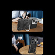 Θωρακισμένη θήκη για Realme C55, CamShield Slide, μαύρη