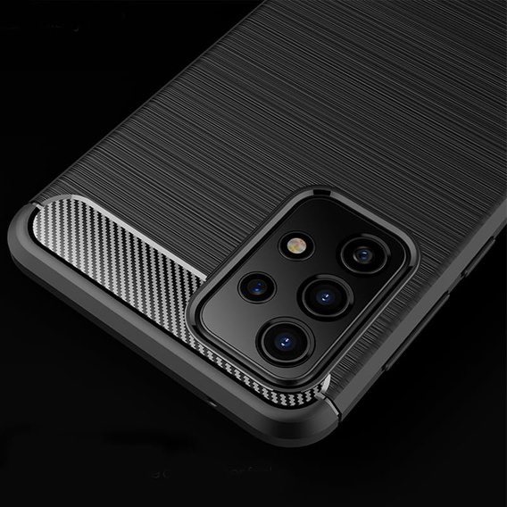 Θήκη για Samsung Galaxy A13 4G, Carbon, μαύρη