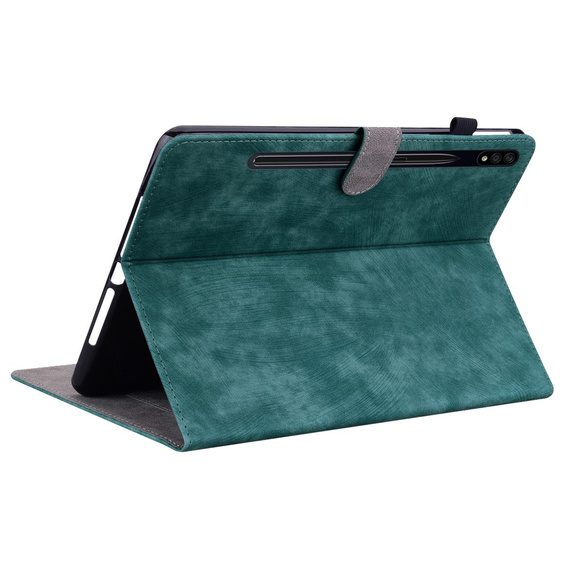 Θήκη για Samsung Galaxy Tab S9, Wallet Pen Slot, πράσινη