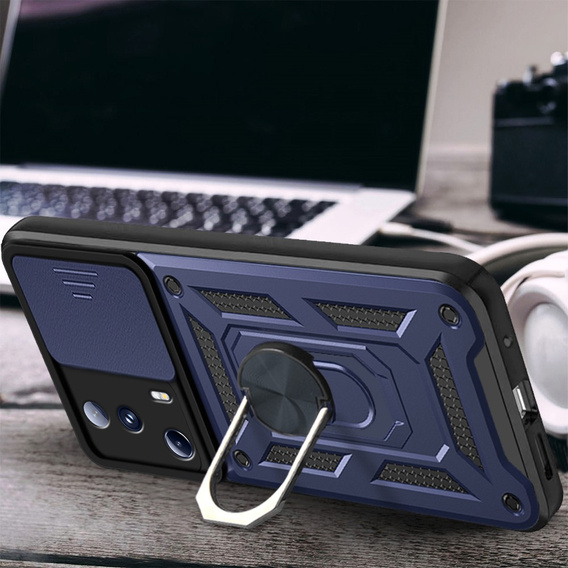 Θήκη για Xiaomi 13 Lite, CamShield Slide, μπλε