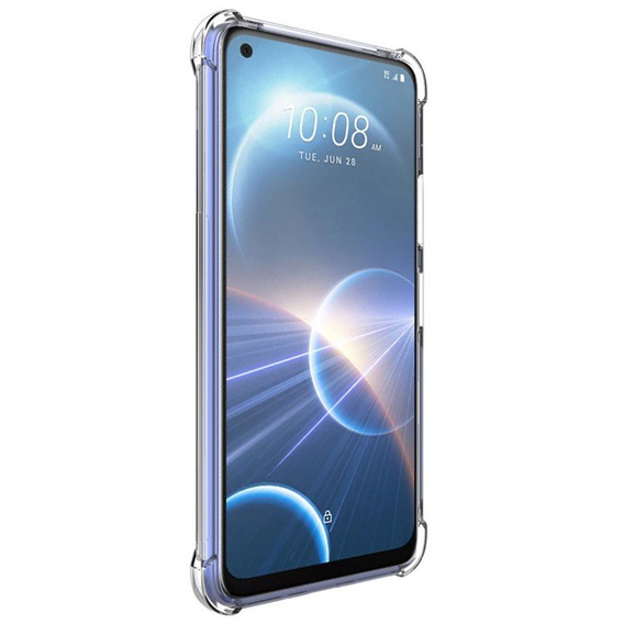 IMAK Θήκη για HTC Desire 22 Pro 5G, Dropproof, διαφανής