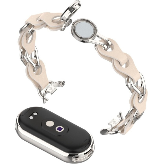 Γυναικείο βραχιόλι για Xiaomi Smart Band 10 / 9 / 8, μαύρη