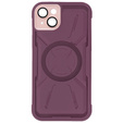 Θήκη για iPhone 15 Plus, ERBORD Armor Mag, μπορντό