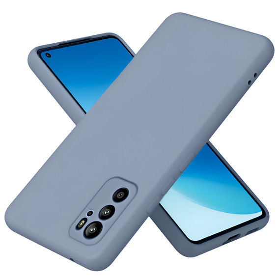 Θήκη για Oppo Reno 6 5G, Silicone Lite, λεβάντας