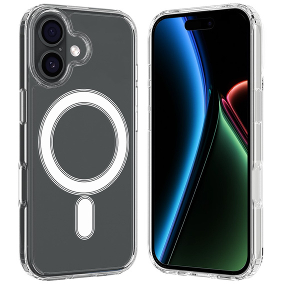 Θήκη για iPhone 17, για MagSafe, διάφανη