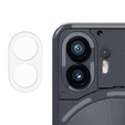 2x ERBORD μετριασμένο γυαλί για την κάμερα για να Nothing Phone 2, διαφανής