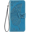 Θήκη με πτερύγιο για Xiaomi Redmi A5, Butterfly, μπλε