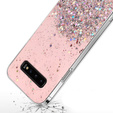 Θήκη για Samsung Galaxy S10 Plus, Glittery, ροζ