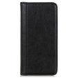 Θήκη για Google Pixel 8 Pro, Wallet Litchi Leather, μαύρη
