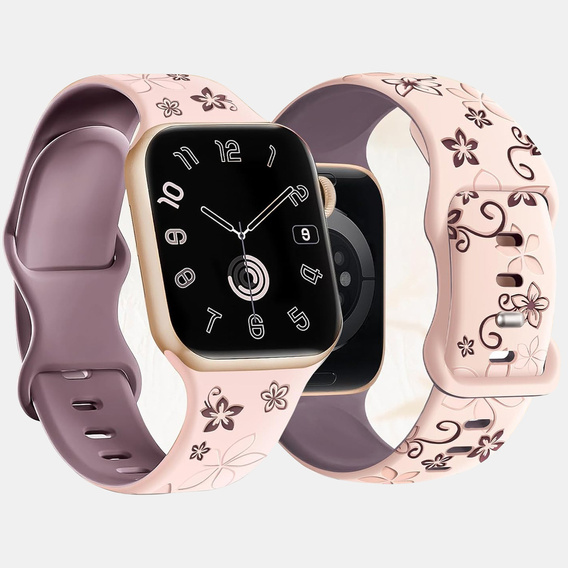 Λουράκι σιλικόνης για Apple Watch 1/2/3/4/5/6/7/8/9/SE 38/40/41/mm