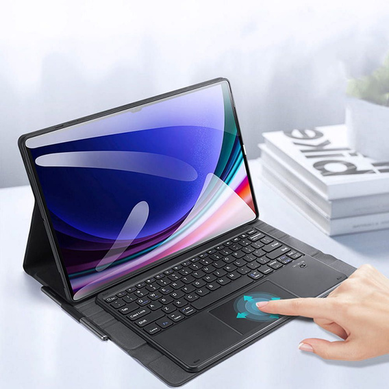 Θήκη πληκτρολογίου για Samsung Galaxy Tab S8 Ultra / S9 Ultra / S10 Ultra, Dux Ducis DK Series, μαύρο