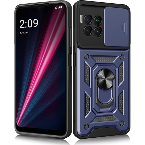Θήκη για T Phone 2 Pro 5G, CamShield Slide, σκούρο μπλε
