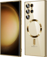 Θήκη για Samsung Galaxy S23 Ultra, MagSafe Hybrid, χρυσή