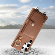 Θήκη για Samsung Galaxy S25 Ultra, GKK Leather, μαύρη