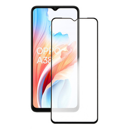 Μετριασμένο γυαλί 3D για Oppo A18 4G / A38 4G, μαύρη