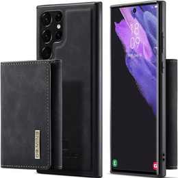 Θήκη για Samsung Galaxy S23 Ultra, DG.MING 2in1, μαύρη