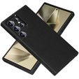 Δερμάτινη θήκη για Samsung Galaxy S24 Ultra, ERBORD LeatherGuard MagSafe, μαύρο