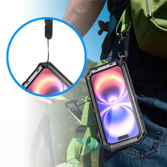 Θήκη R-JUST με βάση στήριξης για iPhone 17