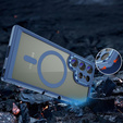 Θήκη για Samsung Galaxy S24 Ultra, ERBORD Impact Guard, MagSafe, μπλε