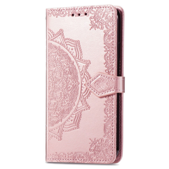Θήκη με πτερύγιο για T Phone 2 5G, Mandala, ροζ