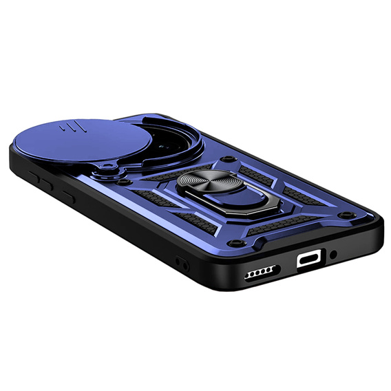 Θήκη για Honor Magic 7 Pro, CamShield Slide, μπλε