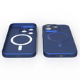Θήκη για iPhone 16 Pro Max, ColorMag, για MagSafe, σκούρο μπλε