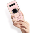 Θήκη για Samsung Galaxy S10 Plus, Astronaut, ροζ rose gold