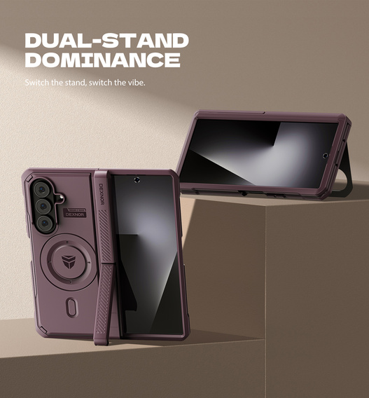 Θήκη Dexnor Magnetic με διπλά στηρίγματα για Samsung Galaxy Z Fold7