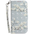 Θήκη με πτερύγιο για Oppo A60, Wallet, Magnolia Flowers γκρι