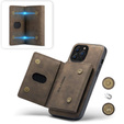 Θήκη για iPhone 14 Pro, DG.MING 2in1, καφές