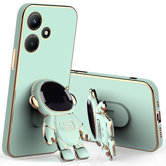 Θήκη για Infinix Hot 30i, Astronaut, πράσινη