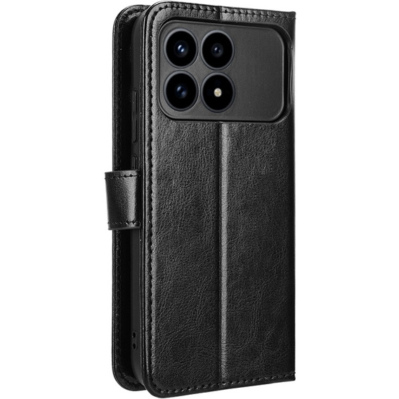 Θήκη με πτυσσόμενο κάλυμμα Crazy Horse Wallet για Xiaomi Poco F8 Pro