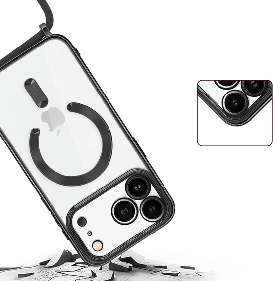 Θήκη Electro MagSafe με κορδόνι για iPhone 17 Pro Max