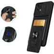 Θωρακισμένη θήκη για Motorola Edge 30 Neo 5G, Camera Slide Card Slot, μαύρη