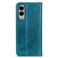 θήκη με πτερύγιο για Samsung Galaxy S25 Edge, Split Leather, πράσινη