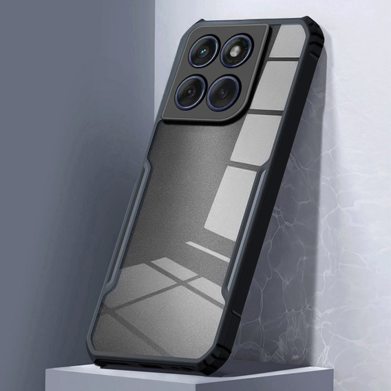 Θήκη για Motorola Edge 60 / 60 Fusion, AntiDrop Hybrid, μαύρη