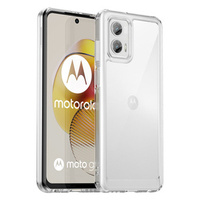 Θήκη για Motorola Moto G73 5G, Fusion Hybrid, διαφανής