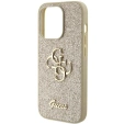 Θήκη GUESS Fixed Glitter Big 4G Logo για iPhone 15 Pro