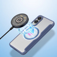 Dux Ducis Θήκη για Samsung Galaxy S25 Edge, Skin X Pro, MagSafe, σκούρο μπλε