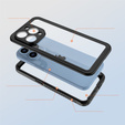 Αδιάβροχη θήκη IP68 για το iPhone 15 Pro, μαύρη