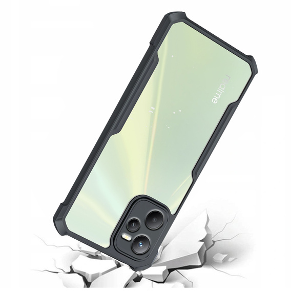 Θήκη για Realme C35, AntiDrop Hybrid, μαύρη
