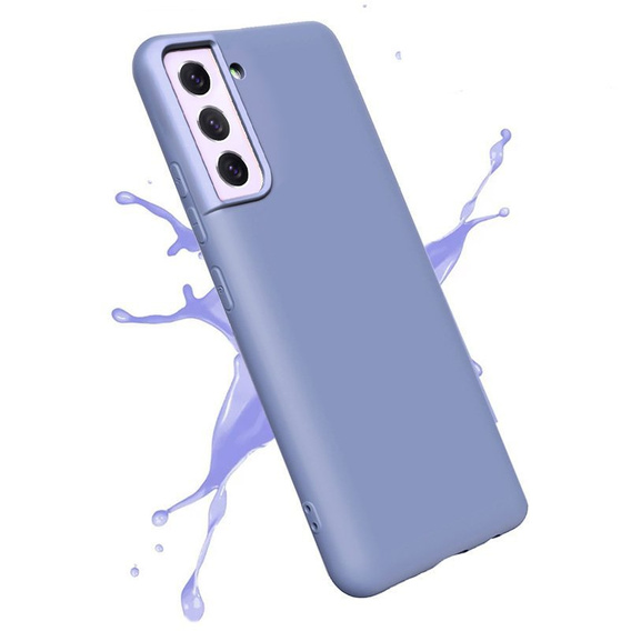 Θήκη για Samsung Galaxy S21, Silicone Lite, λεβάντας