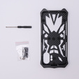 Θωρακισμένη θήκη για Nothing Phone 2, Aluminum Alloy, μαύρη