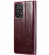 θήκη CASEME για Samsung Galaxy A53 5G, Waxy Textured, μπορντό