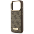 GUESS 4G Logo Plate MagSafe θήκη για iPhone 17 Pro