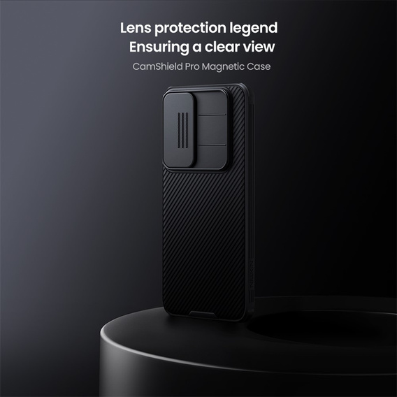 θήκη Nillkin για Samsung Galaxy S25 FE, CamShield Pro MagSafe, μαύρη