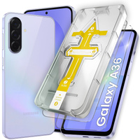 2x Μετριασμένο γυαλί για Samsung Galaxy A36, ERBORD Easy App Full Screen Protector