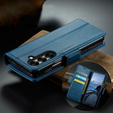 CASEME Litchi θήκη πορτοφόλι flip για Samsung Galaxy Z Fold7 5G